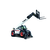 Teleskopski viličar Bburago 1: .50 Bobcat T40.180SLP s paletnimi vilicami