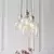 Endon 120644 - Luster na sajli 3xE27/10W/230V sjajni hrom