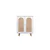 Hanah Home Komoda Bohem, 90x105x41 cm, Bela