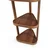 Hanah Home polica za knjige Polo Ucgen, 46 cm, orah