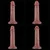 VIBRACIJSKI PENIS Lovetoy Dual Density Power 20 cm