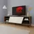 Liven TV komoda Palermo, Bela/Hrast