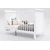 Lettino Krevetac za bebe Misza Standard 120x60cm, Beli
