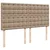 Krevet box spring s madracem cappuccino 180x200 cm umjetna koža