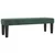Vidaxl Box spring postelja z vzmetnico temno zelena 140x200 cm žamet