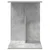 Bocni stol Betonski sivi 45 x 40 x 62,5 cm Konstruirano drvo