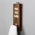 Hanah Home Zidna polica Raf023, 20x10x2 cm, Orah