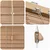 Venecijanska roleta Izgled hrasta 65 x 130 cm 35 mm
