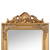 vidaXL Samostojeće ogledalo zlatno 50 x 200 cm