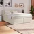 Boxspring Krevet Mira 160/200 cm , bež