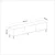 Hanah Home TV komoda Imaj, 180x45.2x35 cm, Krem