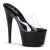 Pleaser Adore-701 Black-Transparent 39
