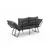 Atelier del Sofa Dvosed na razvlačenje Viper, Zeleni