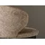 Angel Cerdá Stool upholstered in mottled brown fabric, (5000151095)