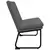 Klupa tamnosiva 100 x 75 x 76 cm od tkanine