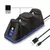 Dual Charging Stealth Dock Station Black