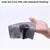 K&F KF 10pcs* Microfiber Cleaning cloth Kit, 15*18cm, Gray, Dry, in OPP bag