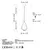 Opviq Luster Mudoni-Mr-937-1, 15cm, IP20, Belo-zlatne boje