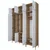 Hanah Home Komplet predsoblja EA121-2765, 180x37.5x240 cm, Beli