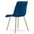 Jedilni stol SPLIT VELVET, moder