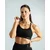 Avenox Ženski sportski top Aura Crossback, Crni