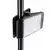 LED solarno svetlo sa senzorom CLIPS LED/4W/1200 mAh 3,7V IP44 crna