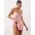 Trendyol Milla Ženska babydoll spavaćica Thmaw26Ll00013, Roze