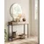 Songmics Konsolna miza 30x100x80 cm rjava