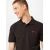 Levis za moške. A4842-0015 Housemark Slim Polo črna (M), Črna, Priložnostno, Bombaž, Kratek rokav