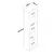Hanah Home Polica 40x161,8x25cm Orah