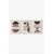 Wallity Slika 3Dartsoho88, 3 dela, 33 x 48 cm