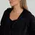 STRIX Women‘s Zip Hoodie Washed Black