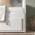 HEMNES Dnevni krevet s 3 fioke/2 dušeka, bela/Afjäll tvrdo,, 80x200 cm