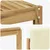 Set vanjskih sofa s jastukom 7 pcs Bijela i krem Poliester