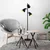 Opviq Podna lampa 13785, 37 x 37 x 162 cm, 3 x E14, 250 cm Kabl, Crna