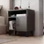 Hanah Home noćni ormarić Kommen, 56 cm, antracit