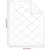 Vidaxl Poletna odeja Bela 200 x 155 x 3 cm Poliester
