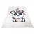 Chemex Preproga Emma Exclusive Solid Fashionable 2029 Print Mat Črna