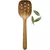Perforirana žlica NORDIC KITCHEN 29 cm, rjava, bambus, Eva Solo