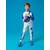 Sinsay - Dukserica s kapuljačom i printom Sonic the Hedgehog - mid blue