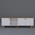Hanah Home TV Komoda Bohemian 1600-83, 160x56x40 cm, Bela