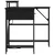 Stol s ladicama Crni hrast 120 x 79 x 86,5 cm Konstruirano drvo