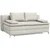 Novel BOXSPRING ZOFA, krem barve tekstil