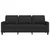 vidaXL Trosed črn 180 cm blago