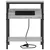 Noćni ormar 2 pcs Siva Sonoma 38 x 30 x 48 cm Konstruirano drvo