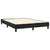 vidaXL Box spring posteljni z vzmetnico črn 140x190 cm žamet