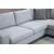Atelier del Sofa Ugaona garnitura Loop 4 95x85x246cm Siva