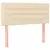 Den Box spring postelja z vzmetnico krem 90x190 cm blago