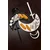Set za serviranje sushija KILLSTAR - Crescent - črno-belo - KSRA009370