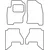 Textile car mats Nissan Pathfinder 2005-2012